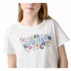 Детский Футболка с коротким рукавом Levi's Lvg Ss Batwing Fill Белый