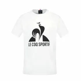 Детский Футболка с коротким рукавом Le coq sportif Ess N°1 Enfant New Белый