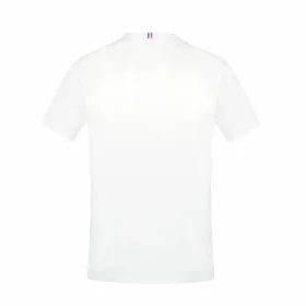 Child's Short Sleeve T-Shirt Le coq sportif Ess N°1 Enfant New White