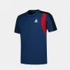 Lasten Lyhythihainen paita Le coq sportif Ess N°1 Enfant Musta Laivastonsininen