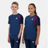 Детский Футболка с коротким рукавом Le coq sportif Ess N°1 Enfant Чёрный Тёмно Синий