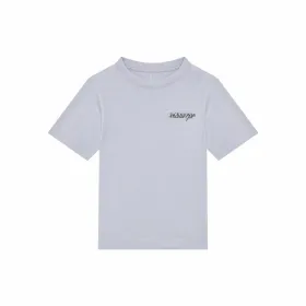 Child's Short Sleeve T-Shirt Jack & Jones Jorboston Photo w Neck Indigo