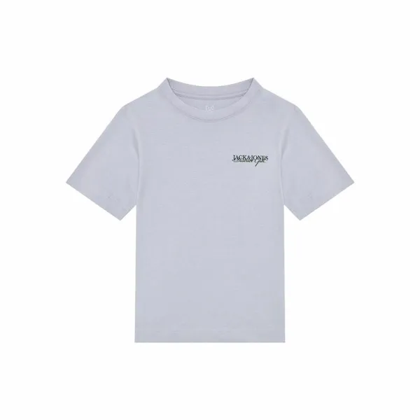 Lasten Lyhythihainen paita Jack & Jones Jorboston Photo w Neck Indigo