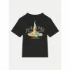 Детский Футболка с коротким рукавом Jack & Jones Jorboston Photo w Neck Чёрный