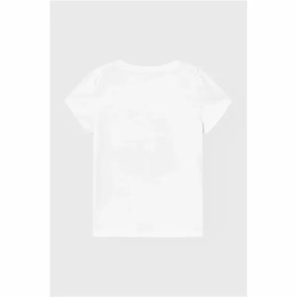Детский Футболка с коротким рукавом Name It Nmfvibeke Capsl Белый