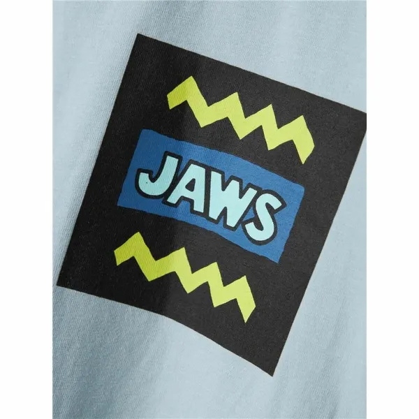 Vaikiška Marškinėliai su trumpomis rankovėmis Name It Nkmmakai Jaws Nreg Box Sky