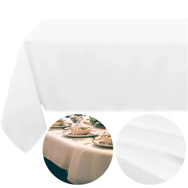 Tablecloth Springos CA1223 white 140x220cm