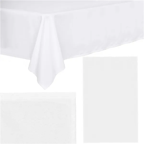 Tablecloth Springos CA1223 white 140x220cm