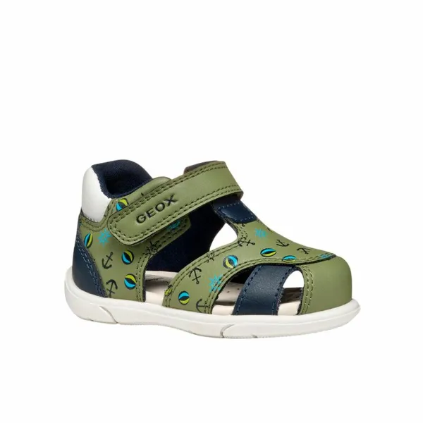 Lasten Flip-flopit Geox Multy Oliivi