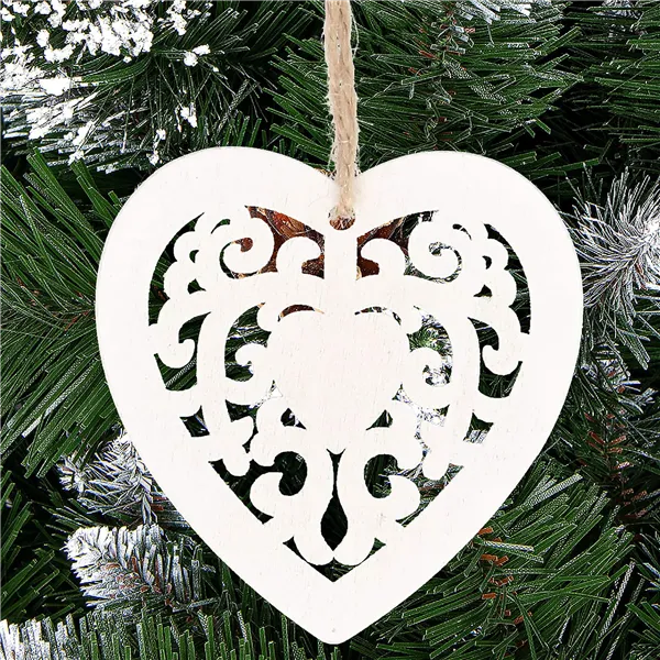 CA0766 WOODEN ORNAMENT 6 PCS.