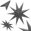 CA1102 DECORATIVE PAPER STAR 60 CM