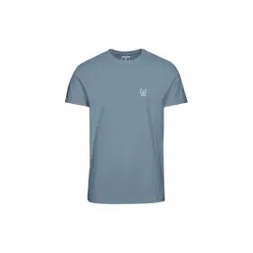 Child's Short Sleeve T-Shirt Jack & Jones Jjdenim Logo O-Neck Indigo
