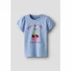 Детский Футболка с коротким рукавом Name It Nmfvibeke Capsl Serenity Индиго