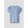 Child's Short Sleeve T-Shirt Name It Nmfvibeke Capsl Serenity Indigo