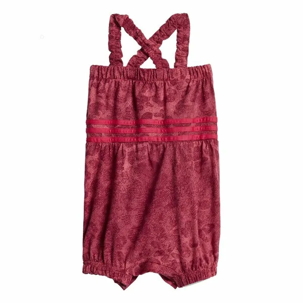 Kids Jumpsuit Adidas Favorites Tyttölapsi Punainen