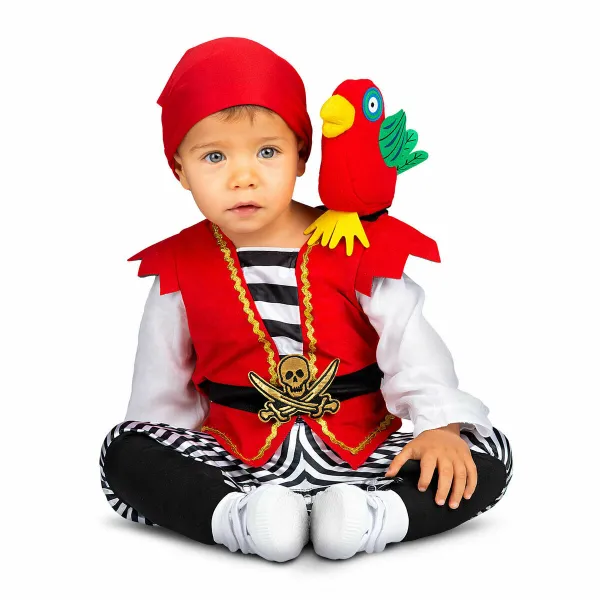 Svečana odjeća za bebe My Other Me Pirāts Papagailis (3 Daudzums)