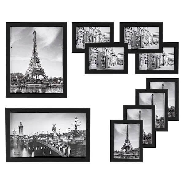 Set of photo frames of different sizes Springos PF0003 10gab