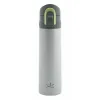 Travel thermos flask JATA 826 Verde, gris 500 ml