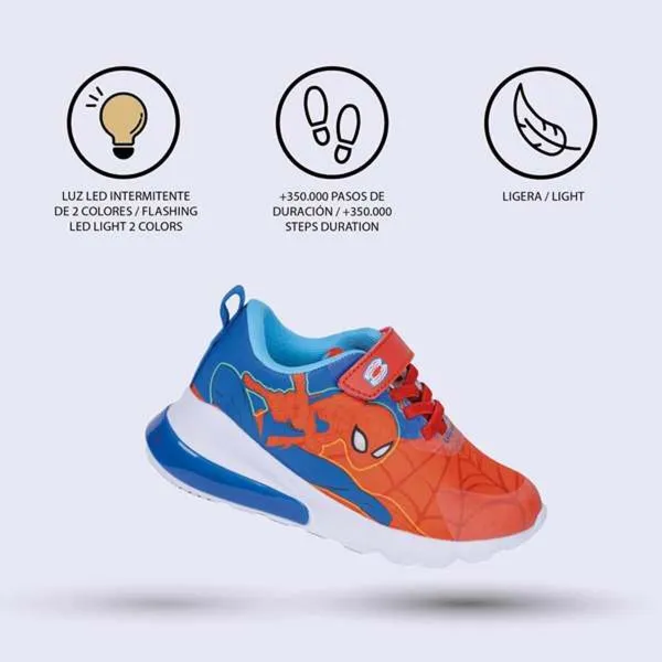 LED Trainers Spider-Man Red 30
