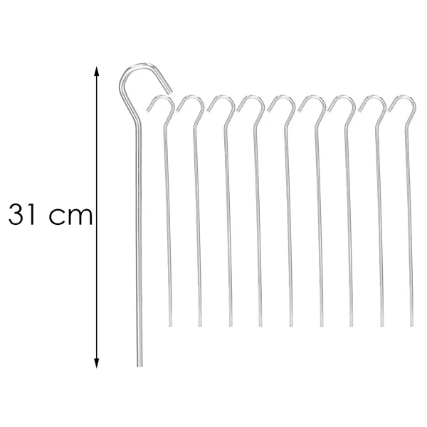 PT023 TENT PINS 10 PCS.