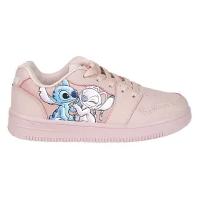Sports Shoes for Kids Stitch Pink