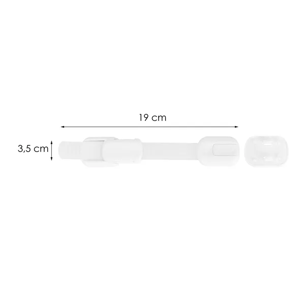 HA5135 SECURITY FOR CABINETS AND DRAWERS 8 PCS.