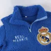 Hooded Sweatshirt for Girls Real Madrid C.F. Blue 8 Years