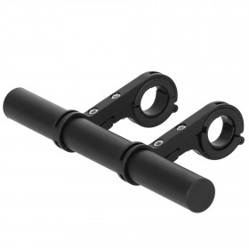 Jalgratta juhtraua pikendus Springos BA0040, 20 cm, must