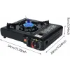 Kempingo viryklė Royalty Line PORTABLE
GAS STOVE 5 x 23 x 31 cm 2670 W