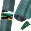 Shading net Springos SN0018 140g/m2 1.5x25m green