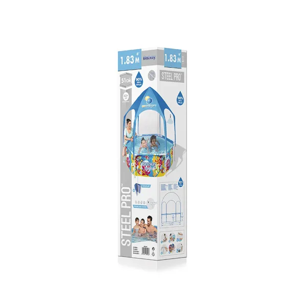 Vaikų baseinas Bestway 930 L 185 x 51 cm