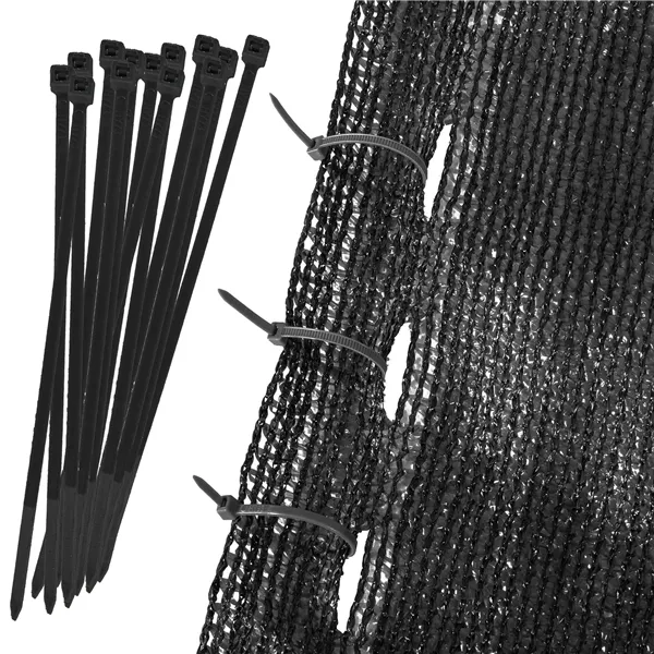 Varjostusverkko Springos SN0022 140 g/m2 1,5 x 25 m 100 nippusidettä