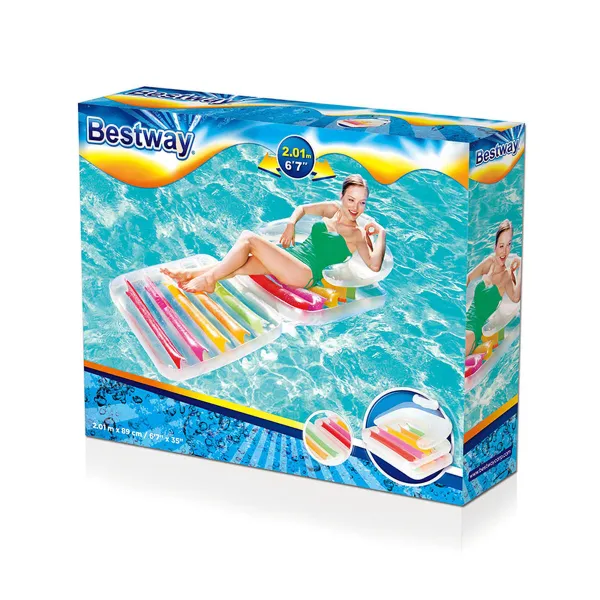 Надувное кресло для бассейна Bestway 201 x 89 cm