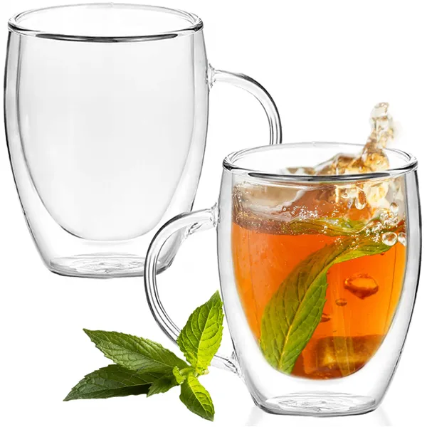 Glass mug Springos HA7349 300ml