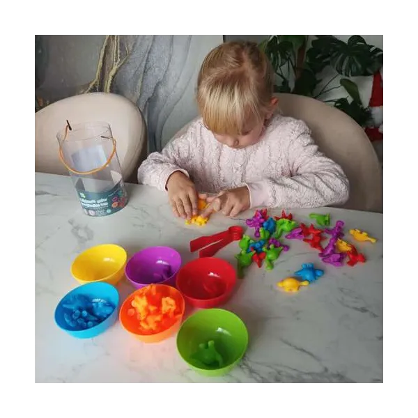 Dinozauri - skaitīšanas apguves komplekts 22496