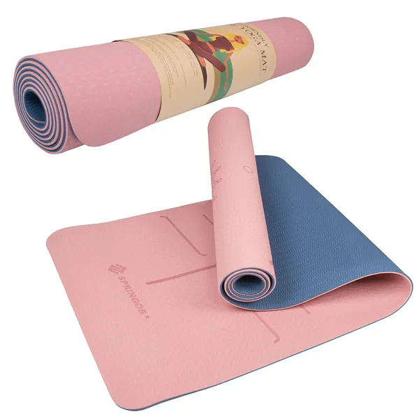 Yoga mat Springos YG0014 183 cm