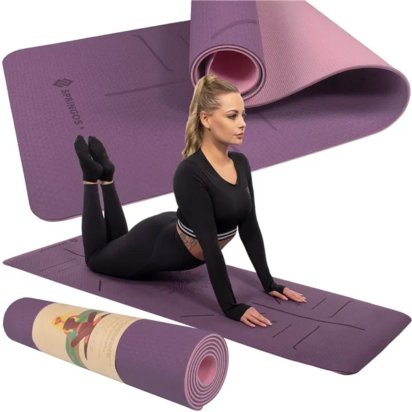 Yoga mat Springos YG0015 183 cm