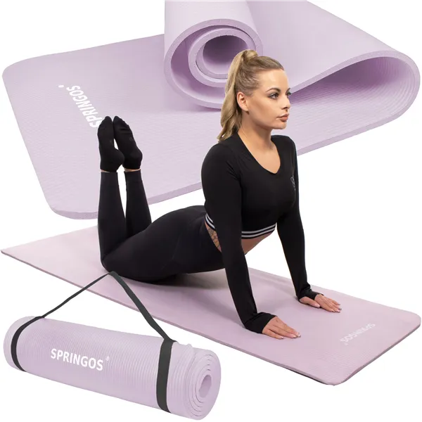 Fitness mat Springos YG0038 183 cm