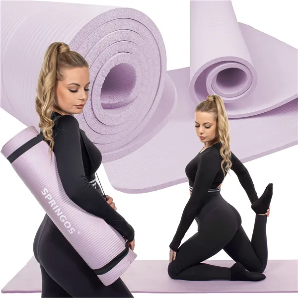 Fitness mat Springos YG0038 183 cm