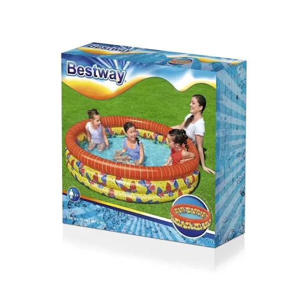 Bērnu baseins Bestway Tauriņi 168 x 38 cm
