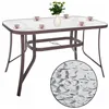 Garden table Springos GF0076 120 X 70 CM