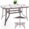 Garden table Springos GF0076 120 X 70 CM