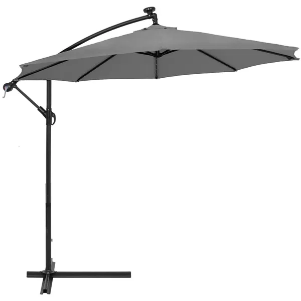 Garden umbrella with solar panel Springos GU0046 300 CM