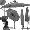 Garden umbrella with solar panel Springos GU0046 300 CM