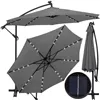 Garden umbrella with solar panel Springos GU0046 300 CM