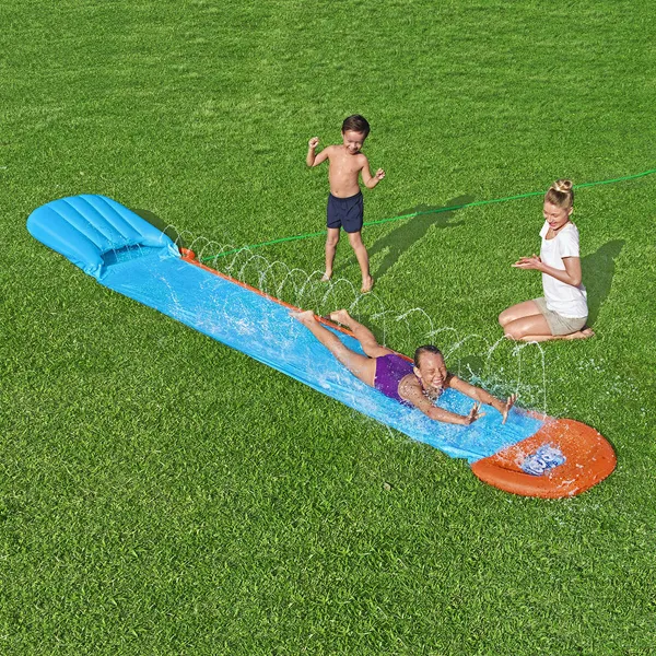 Водная горка Bestway Tsunami 488 x 82 cm скольжение