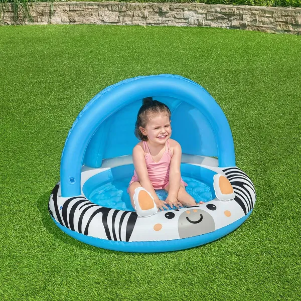 Pripučiamas vaikiškas baseinas Bestway Zebra 97 x 66 cm