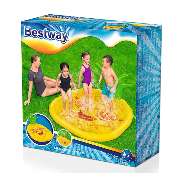 Vandens purkštuvas ir purkštuvo žaislas Bestway Plastmasinis 196 x 165 cm Ananasas