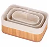 Bamboo organizers for cosmetics Springos HA0152 3 pcs