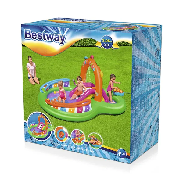 Bērnu baseins Bestway Muzikāls 295 x 190 x 137 cm Spēļu laukums